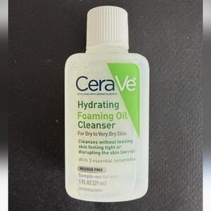 Cerave  Cream To Foam Cleanser Normal To Dry Removes Makeup Women